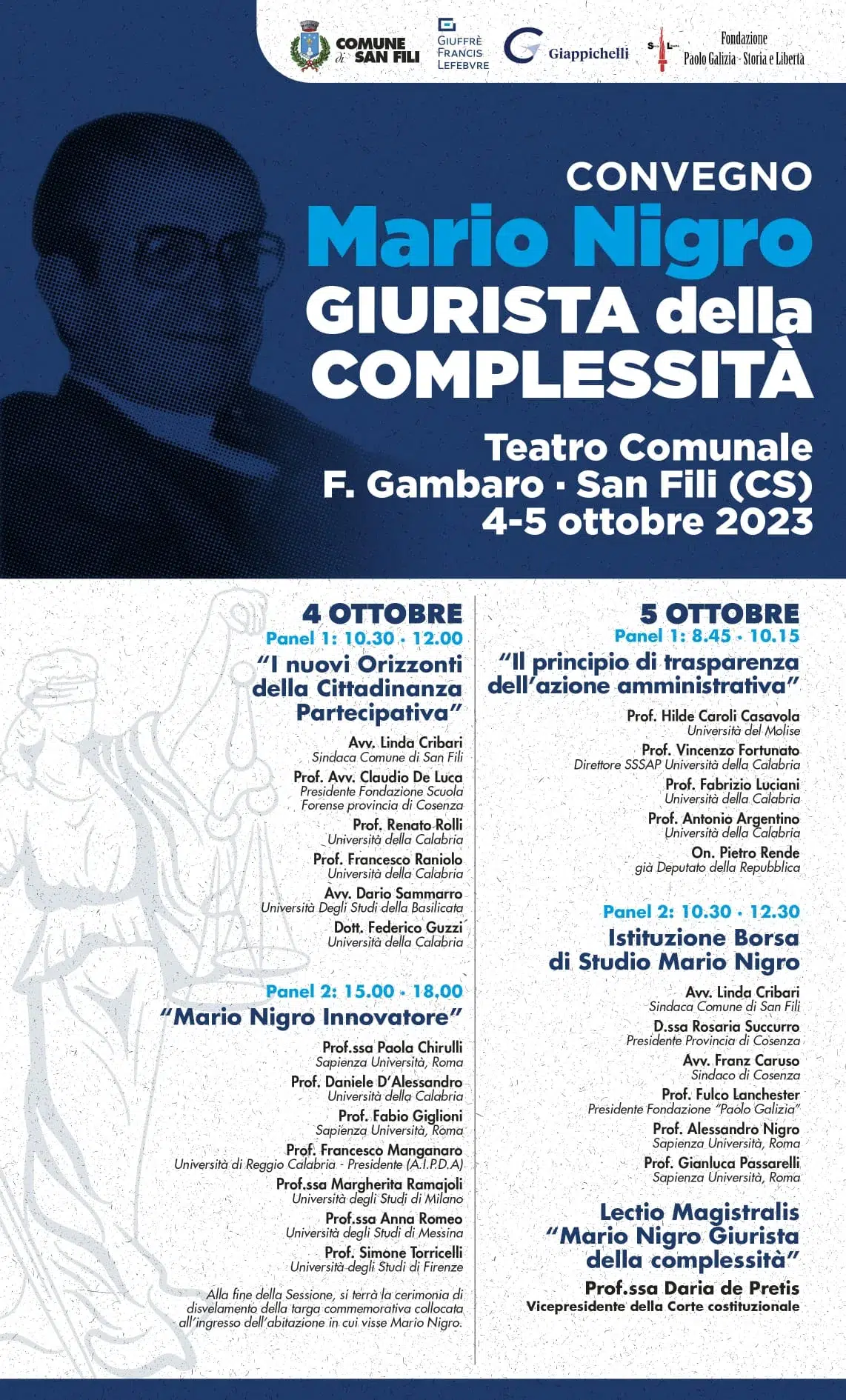 Mario Nigro Giurista della Complessita