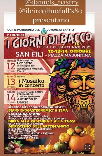 i giorni di bacco anteprima i giorni di bacco anteprima